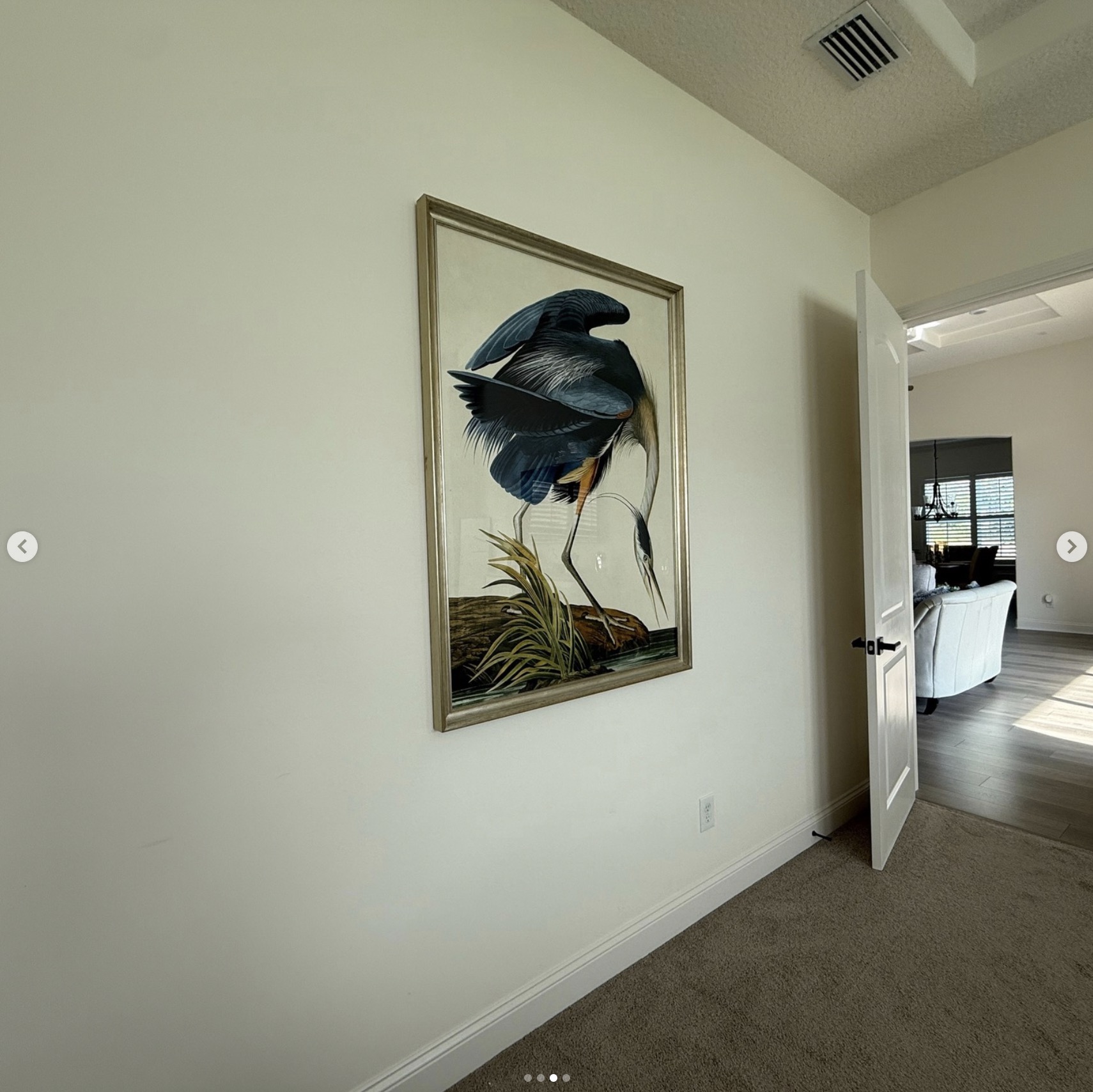 Statement art, hung level