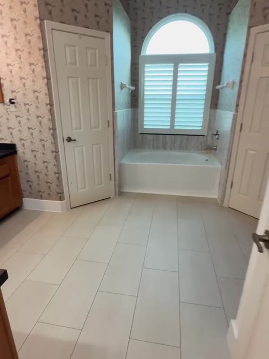 Master bathroom remodel